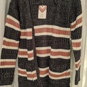 Striped cardigan